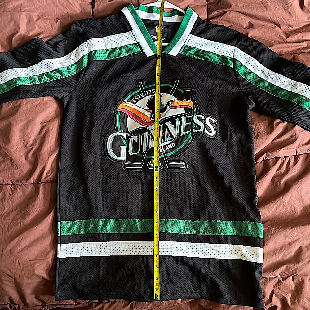 Guinness size small hockey jersey